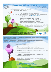 Semaine bleue 2022 Semaine bleue 2022